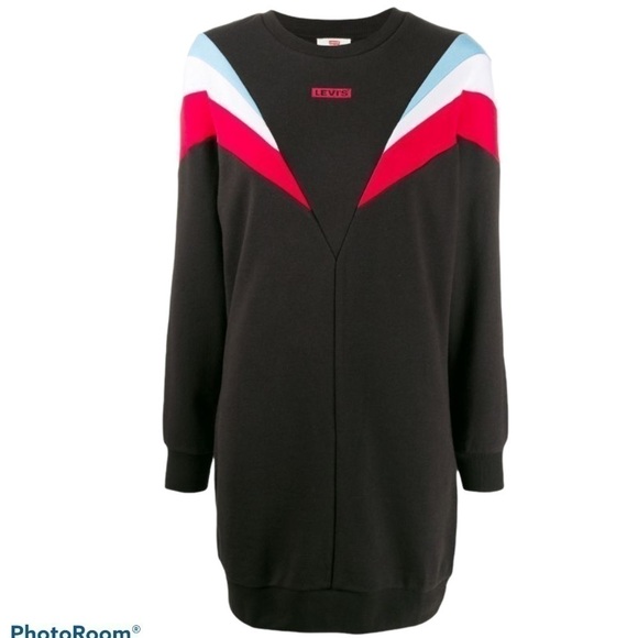 LEVI'S striped shoulder sweater dress - Picture 5 of 14